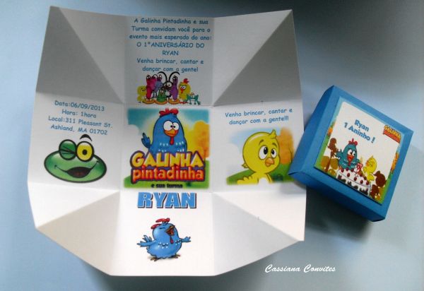 Galinha Pintadinha para Menino